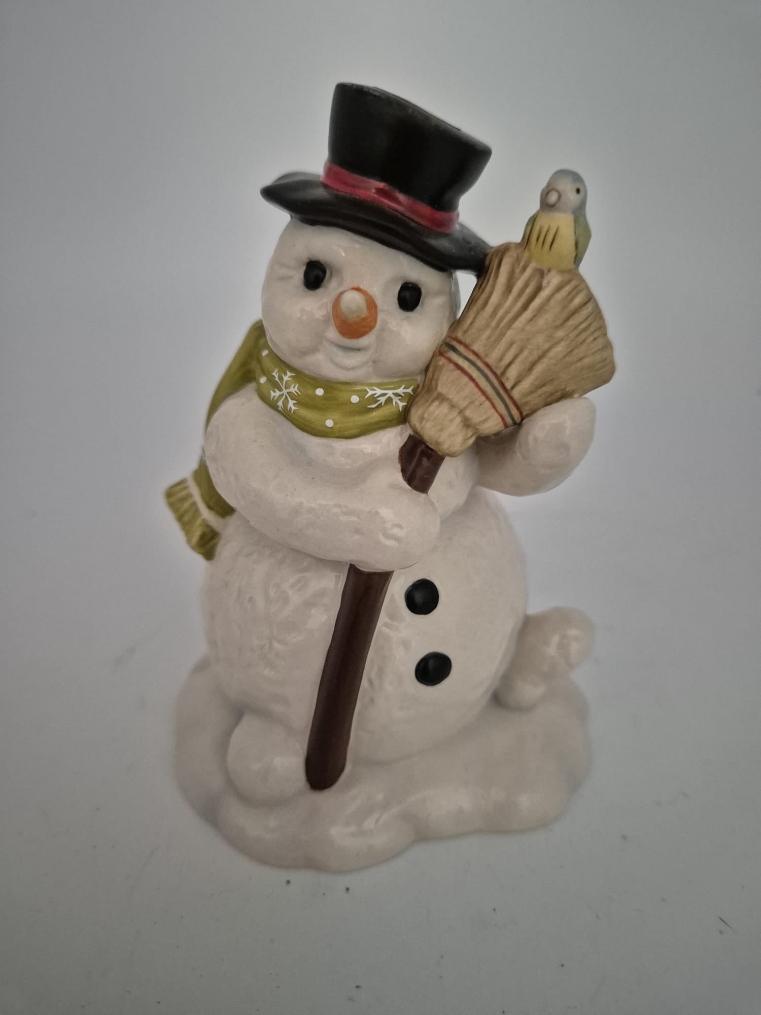 Goebel Porzellanfigur Schneemann „Hallo kleiner Freund“
