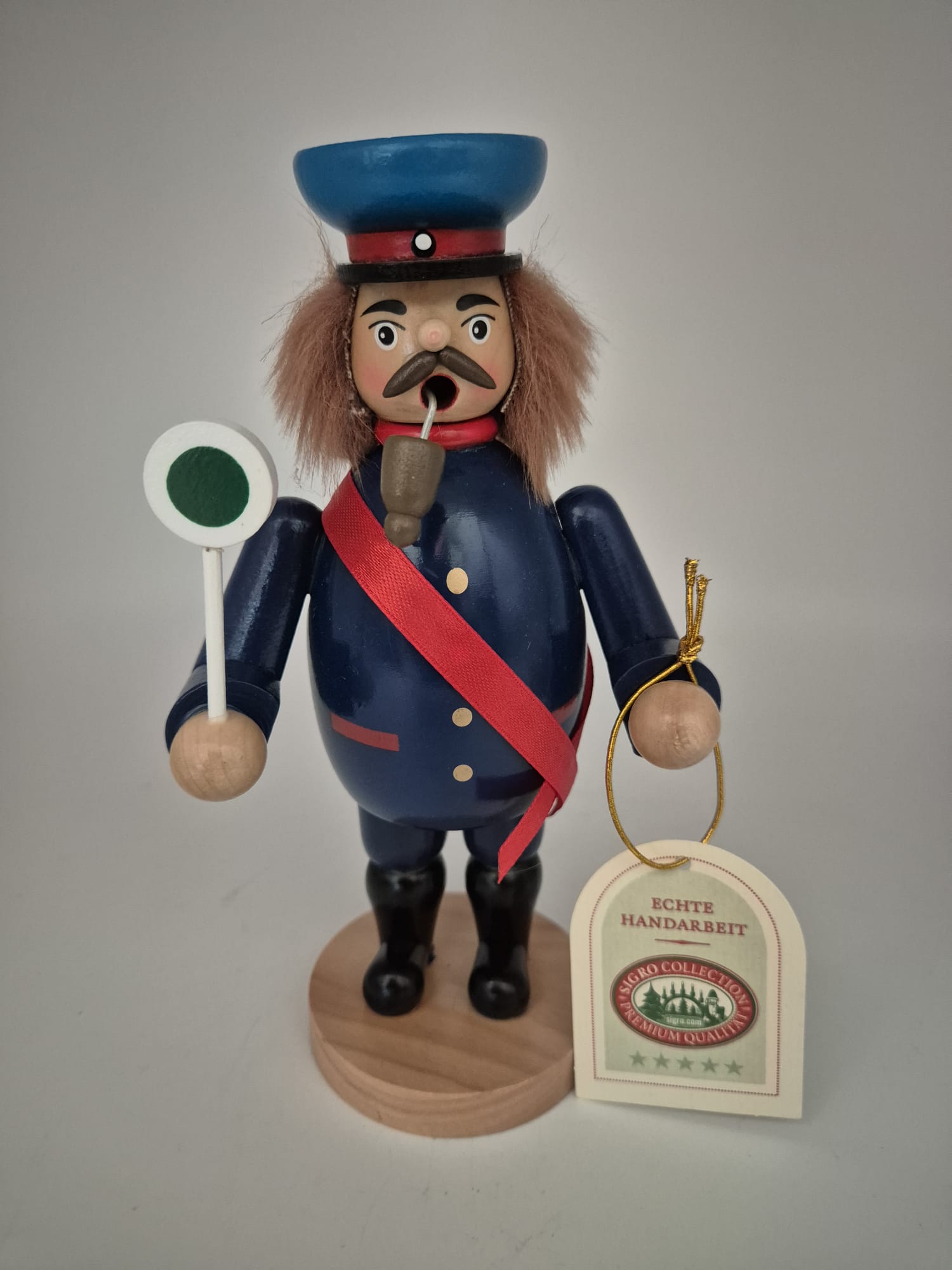 Räuchermann Bahnangestellter OVP – Sigro Collection