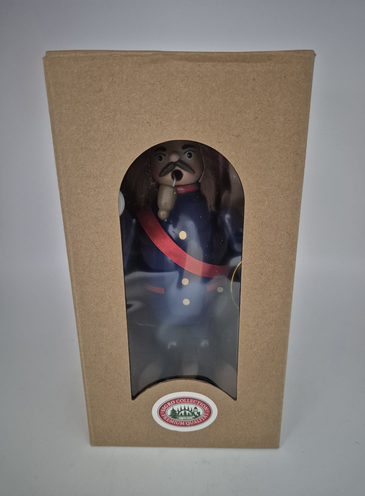 Räuchermann Bahnangestellter OVP – Sigro Collection