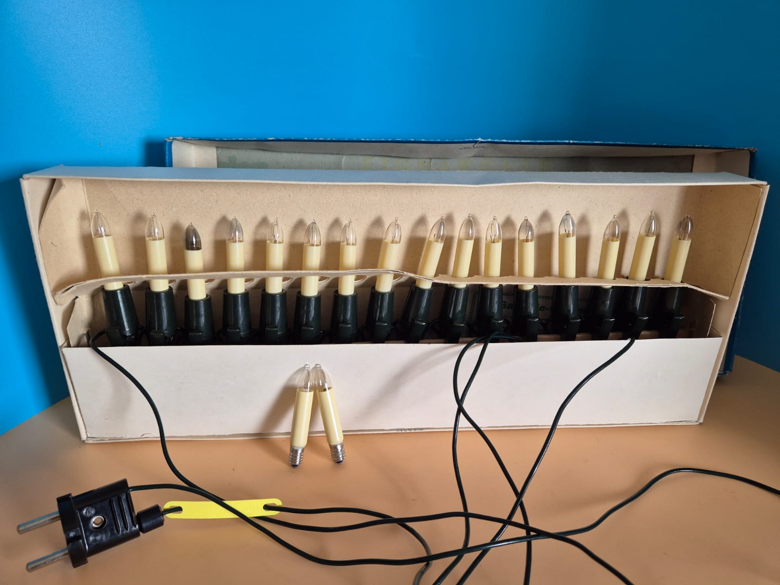 DDR NARVA Lichterkette mit Originalkarton