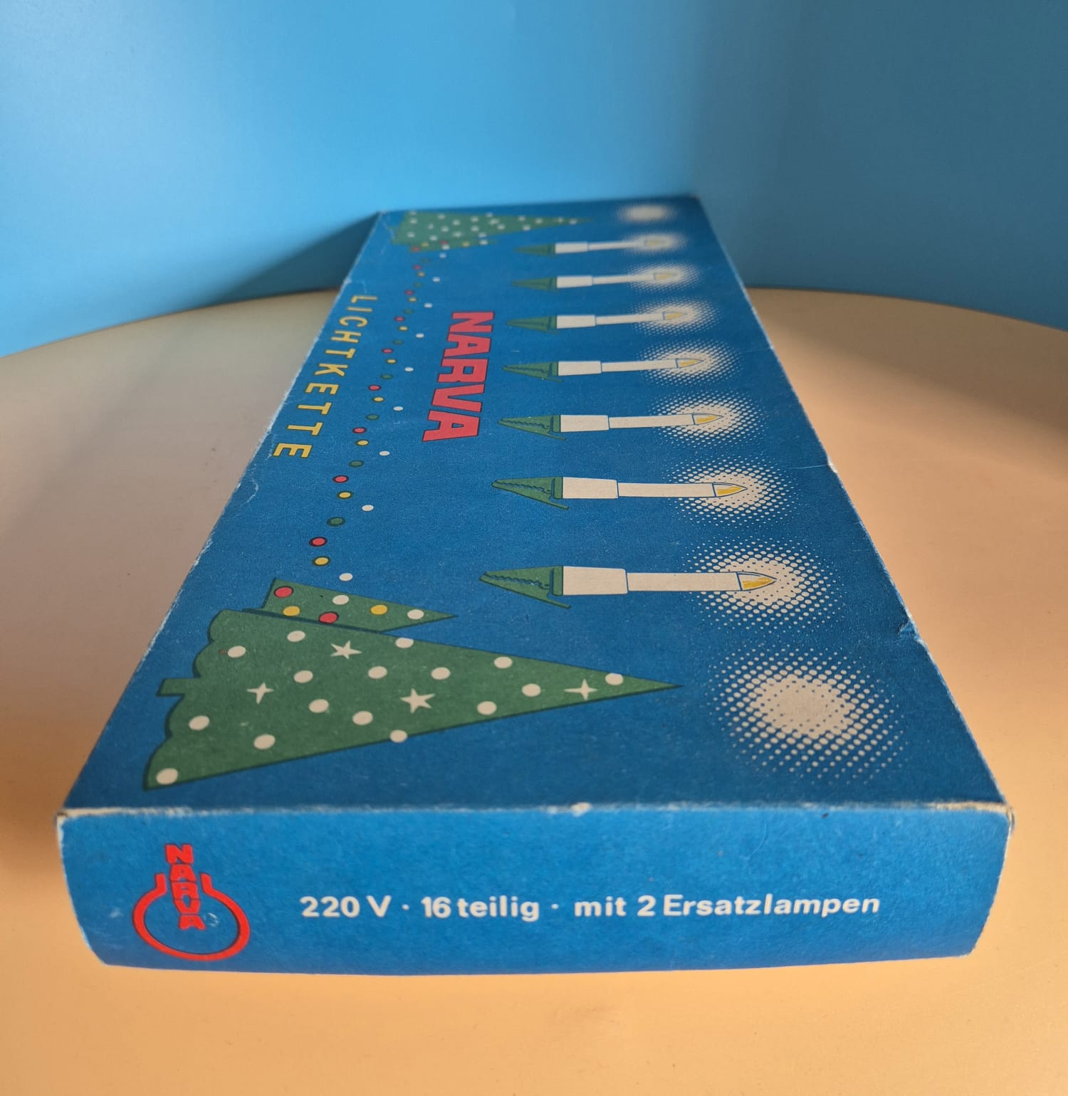 DDR NARVA Lichterkette mit Originalkarton