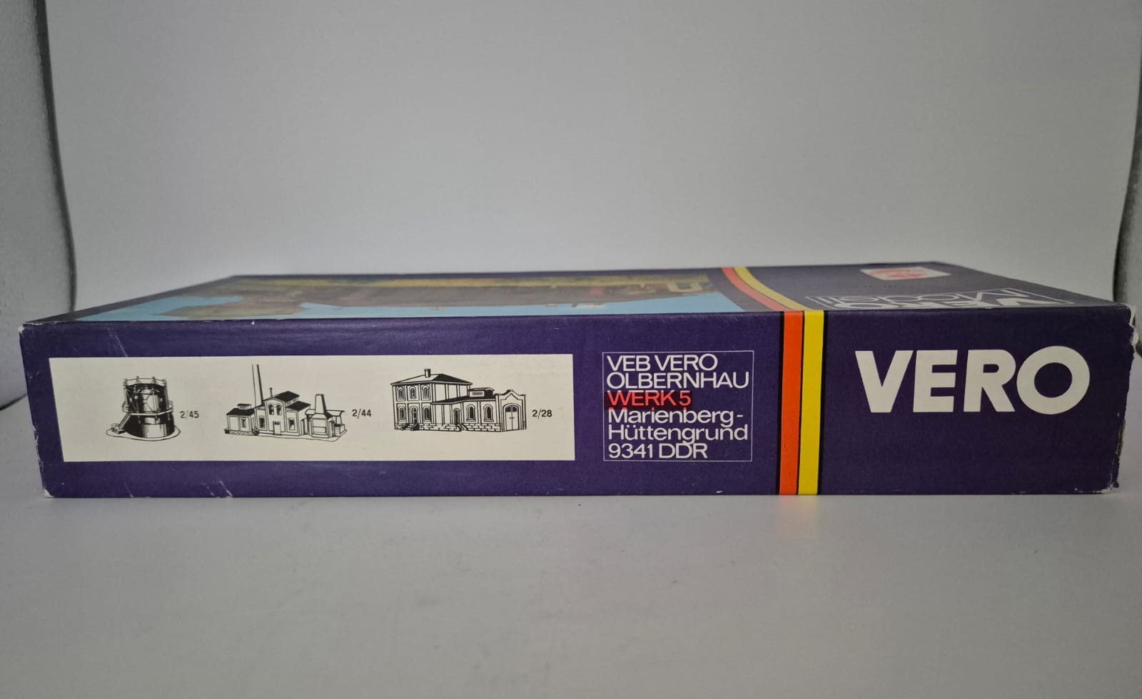 NEU: DDR VERO Lokschuppen HO 1:87