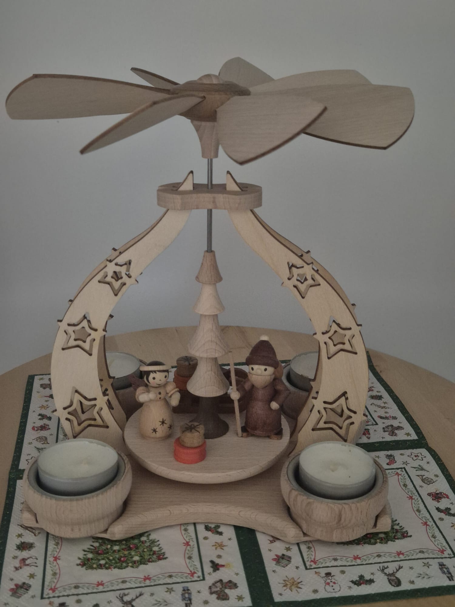 Weihnachtspyramide Zeidler Erzgebirge