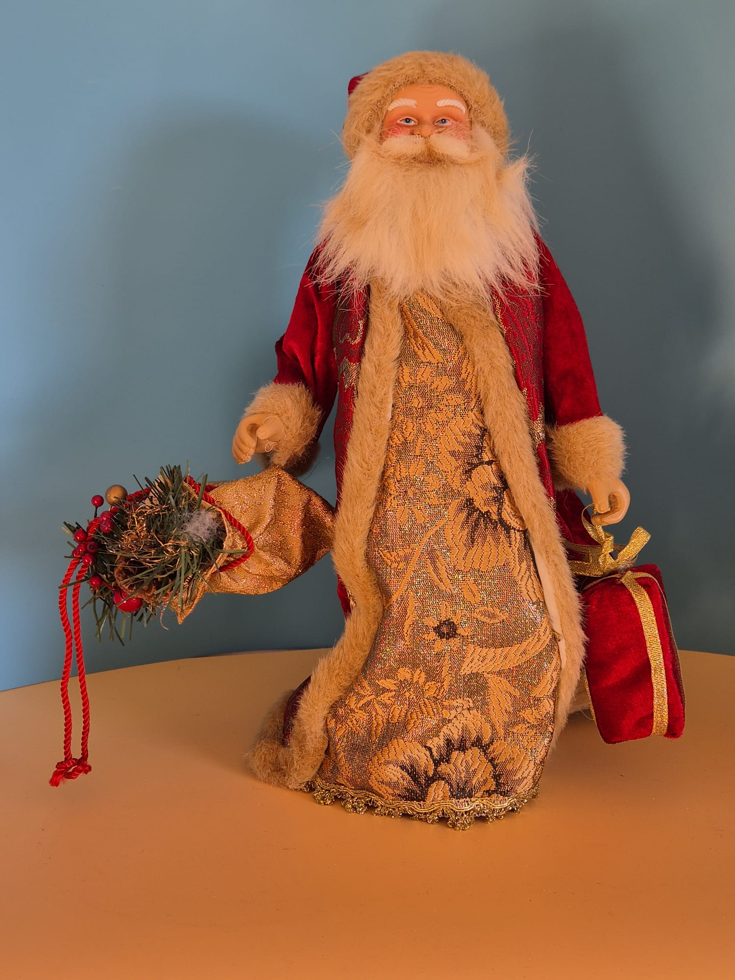 Weihnachtsmann Baumspitze – ca. 38 cm