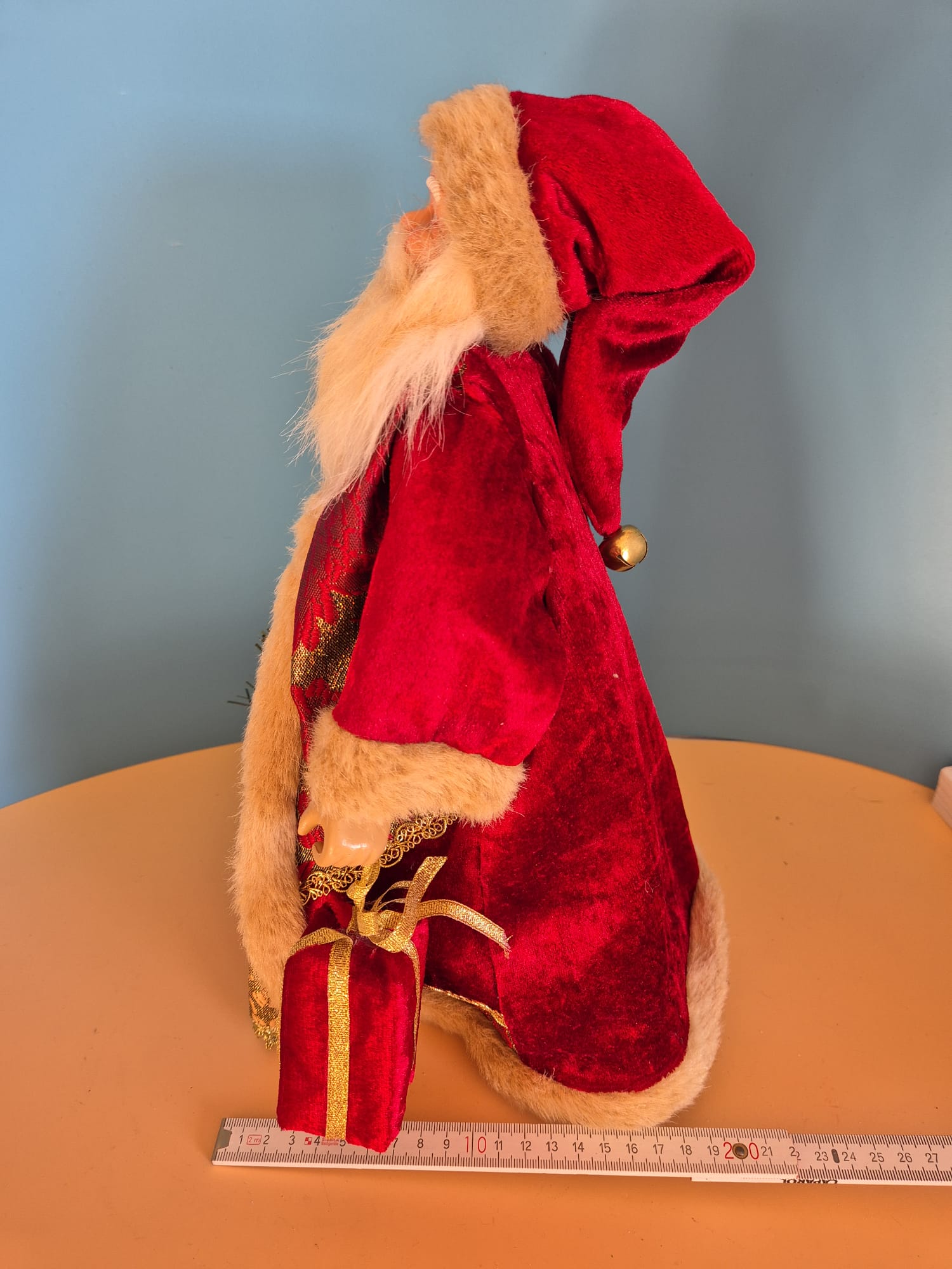 Weihnachtsmann Baumspitze – ca. 38 cm