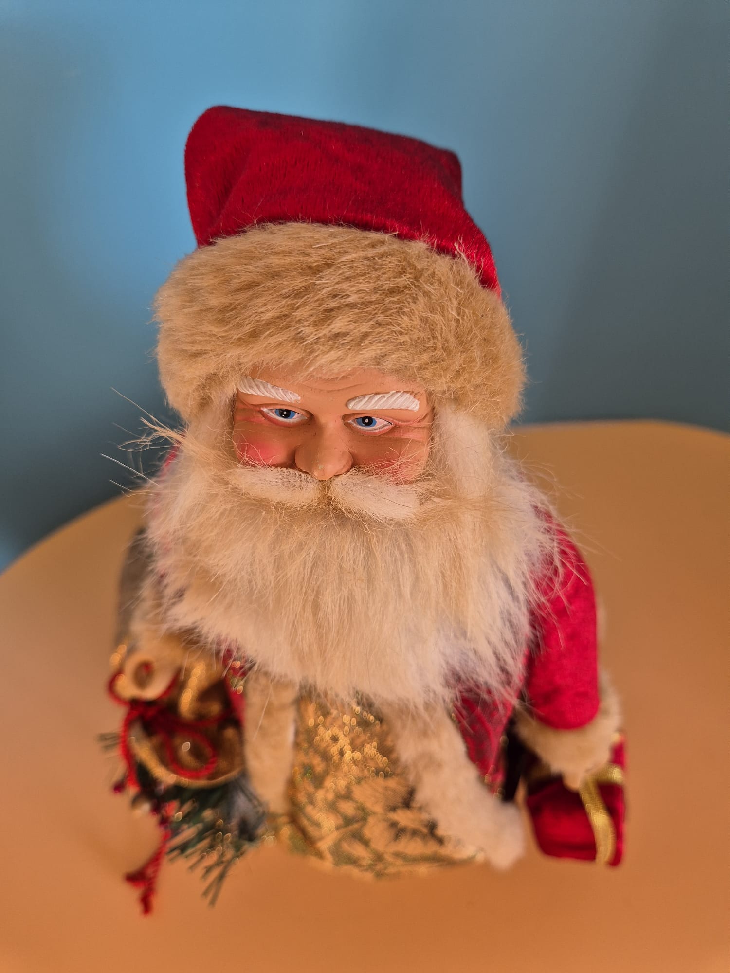 Weihnachtsmann Baumspitze – ca. 38 cm