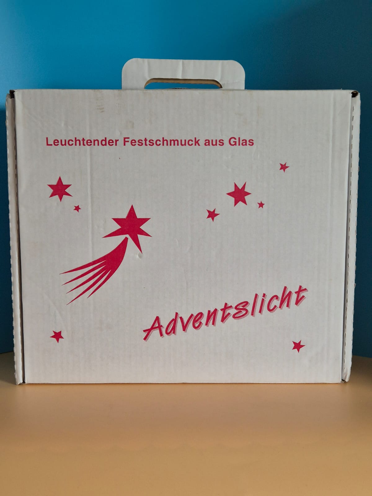 Adventslicht – leuchtende Glas-Weihnachtskugeln