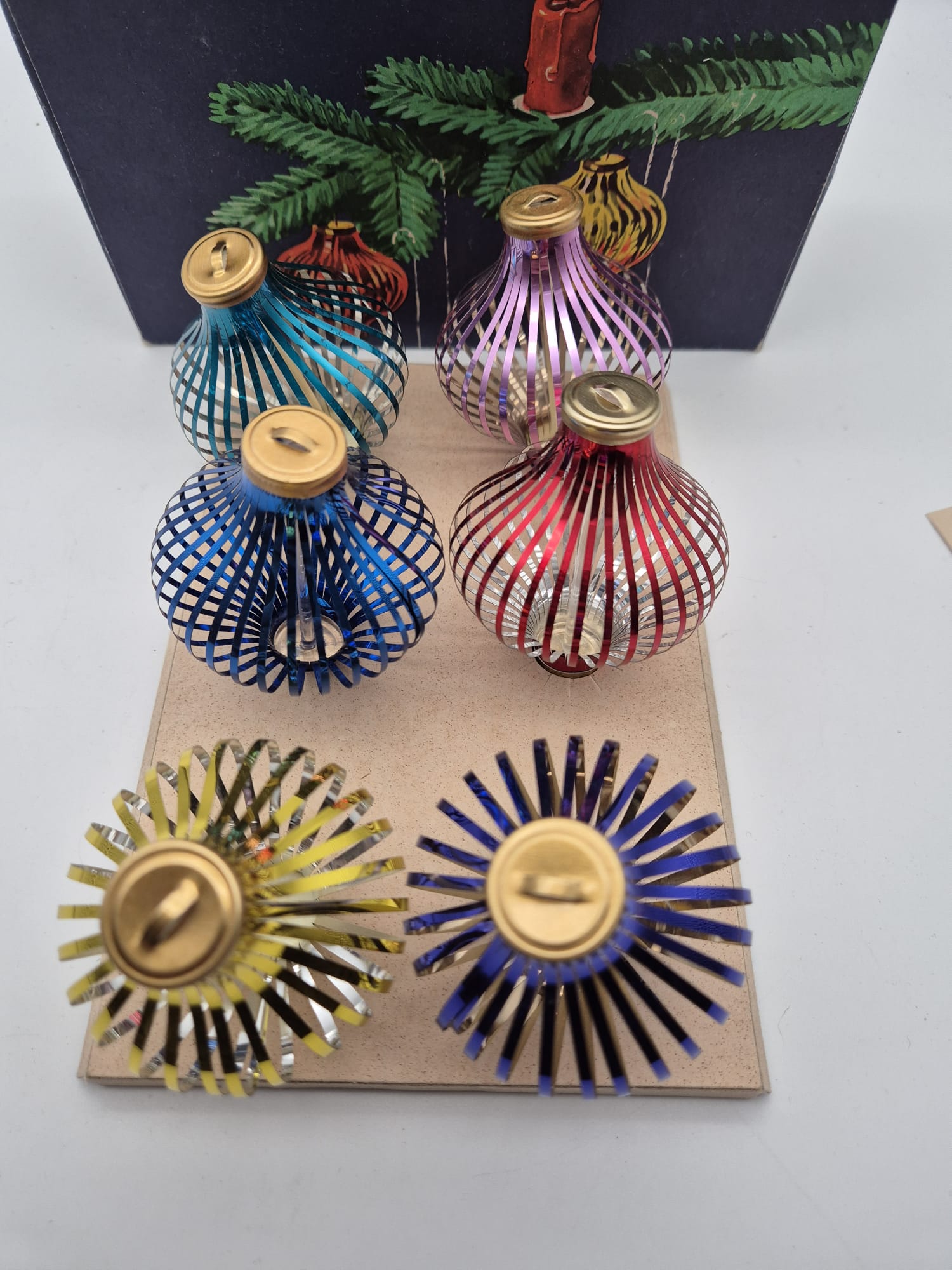 DDR Baumschmuck aus Plast – VEB Thür. Glasschmuck Lauscha