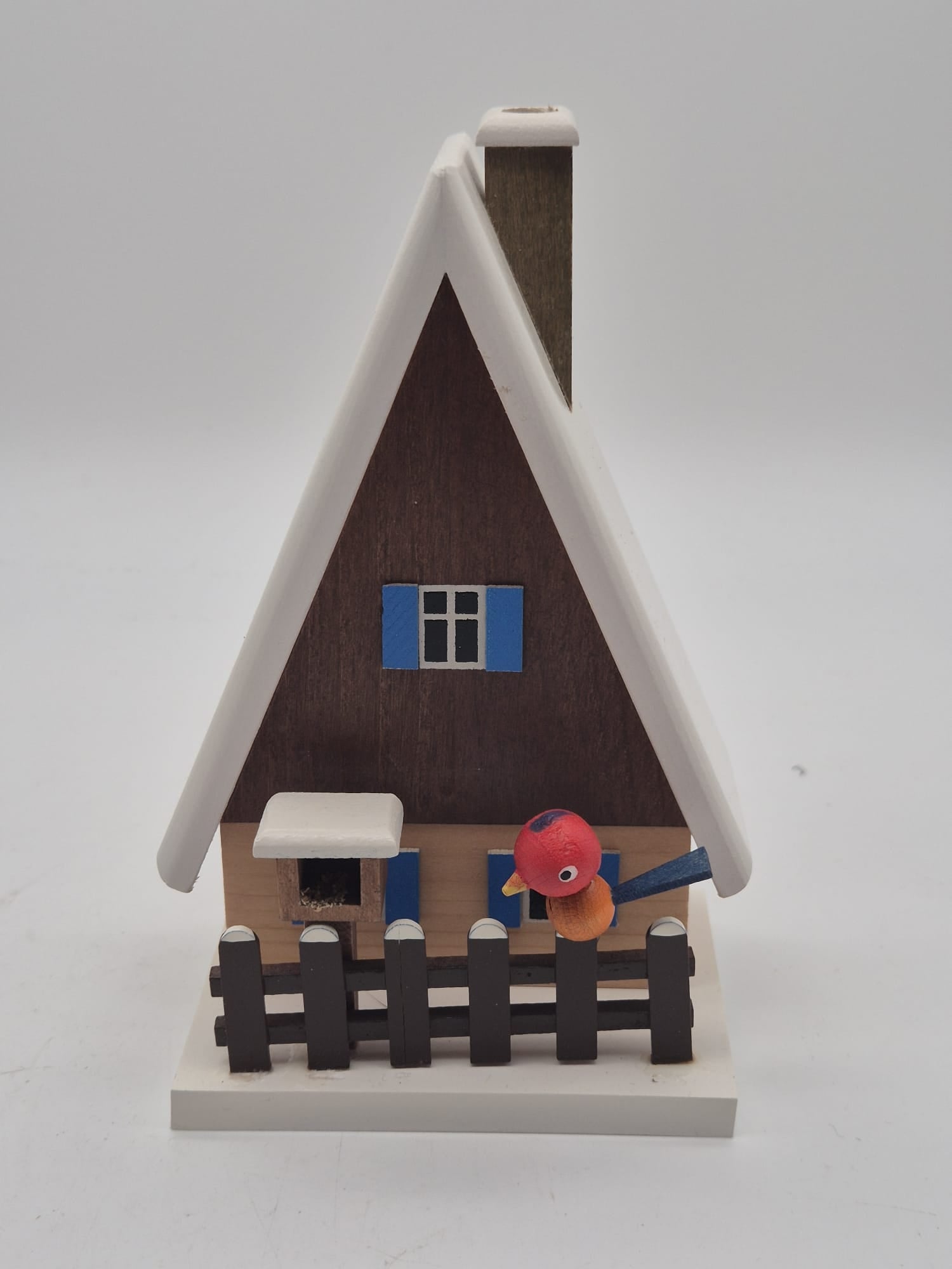 Räucherhaus mit Vogel – Made in Germany