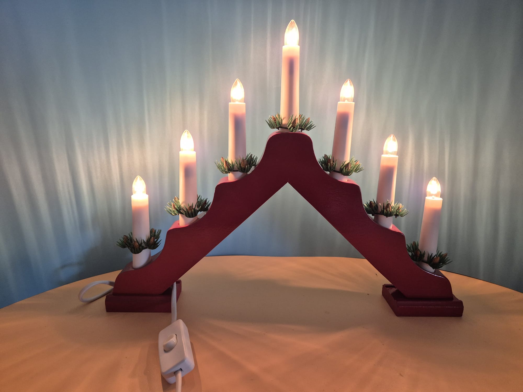 Adventsbogen mit 7 Kerzenlichtern – Idena Festival