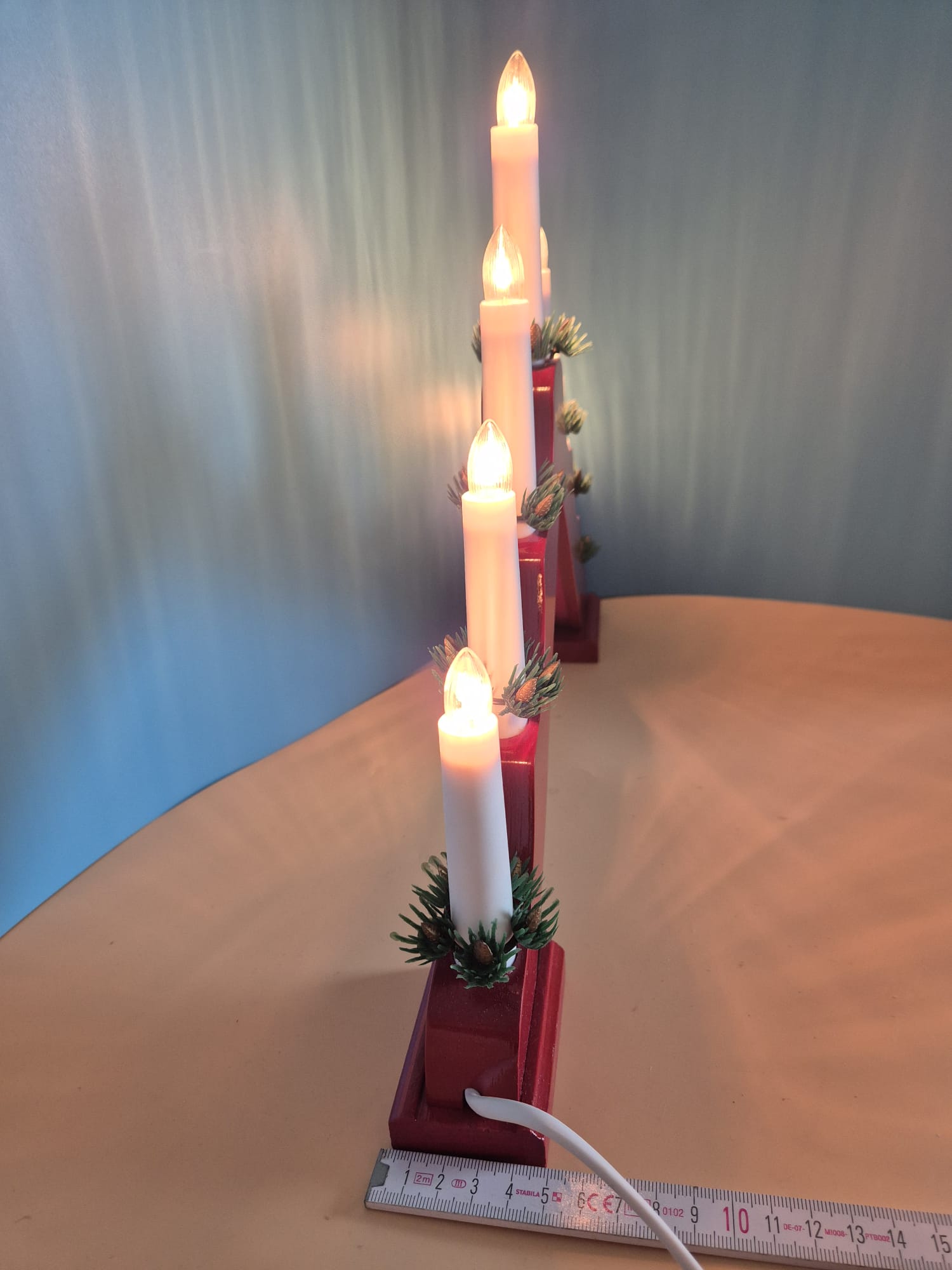 Adventsbogen mit 7 Kerzenlichtern – Idena Festival