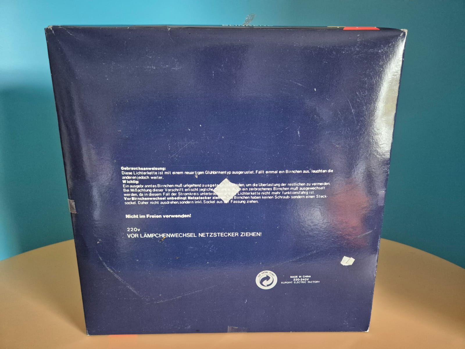 Weihnachtsstern mit 49 Lichtern – blinkend