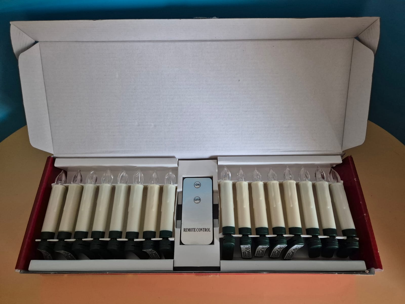 CHRISTmaxx Kabelloser Kerzenzauber Deluxe (17-teiliges Set)