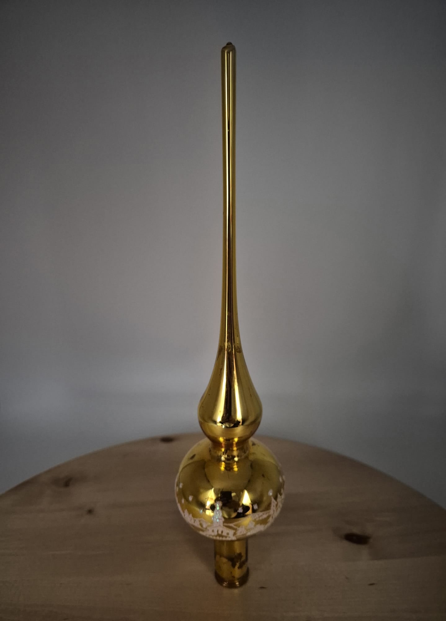 Baumspitze aus Glas – ca. 28 cm hoch