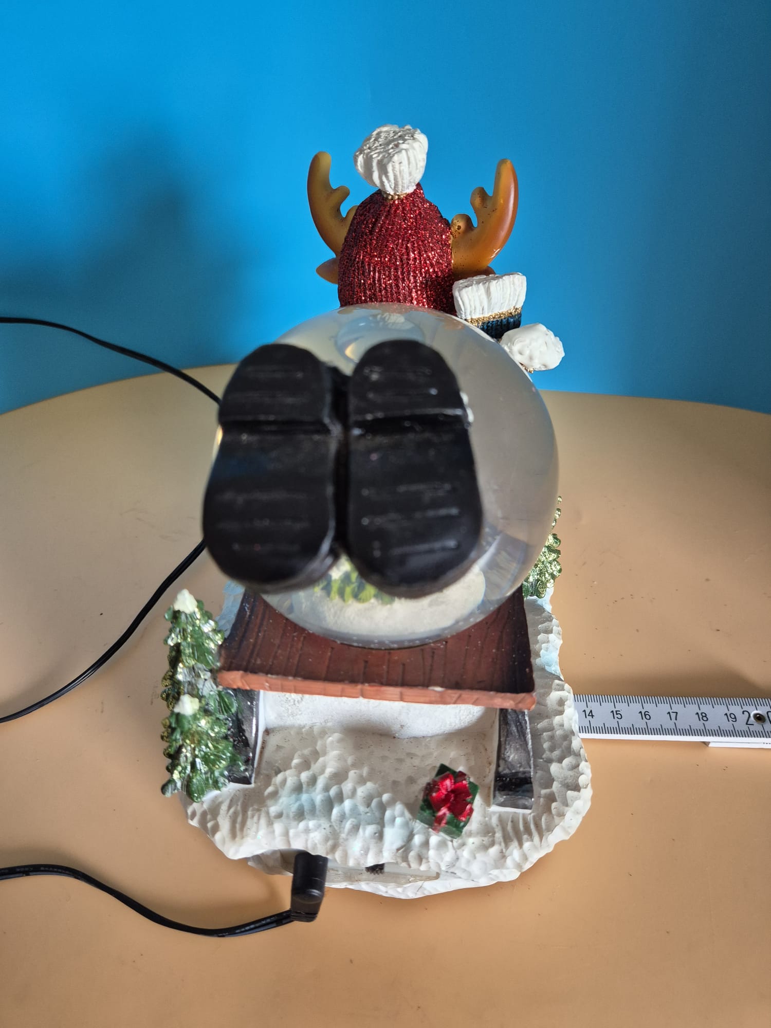 QVC Schneekugel – Rentierschlitten