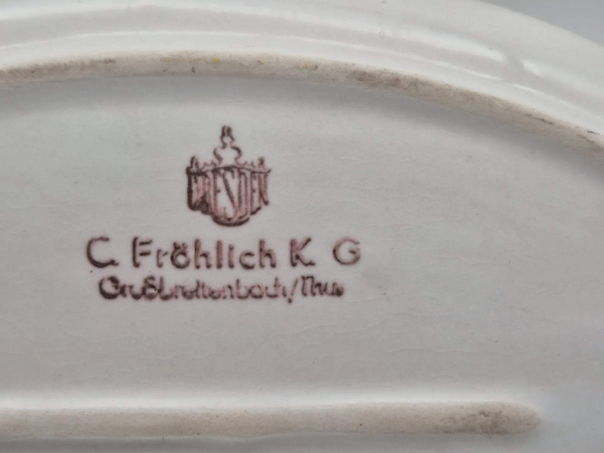 Keramische Wärmflasche – C. Fröhlich K.G Gräfenthal/Thür.