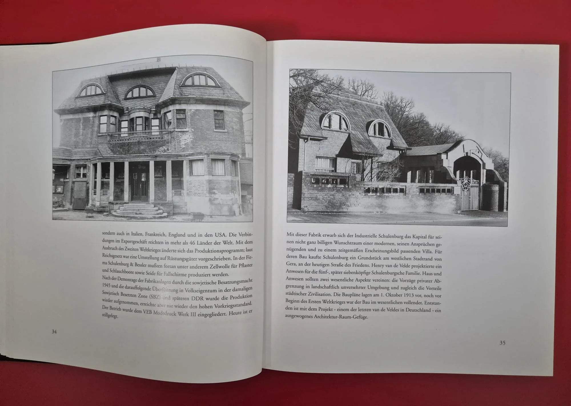 Überschrift
Villen in Gera (1) – Bildband zur Architekturgeschichte | RhinoVerlag 1997
