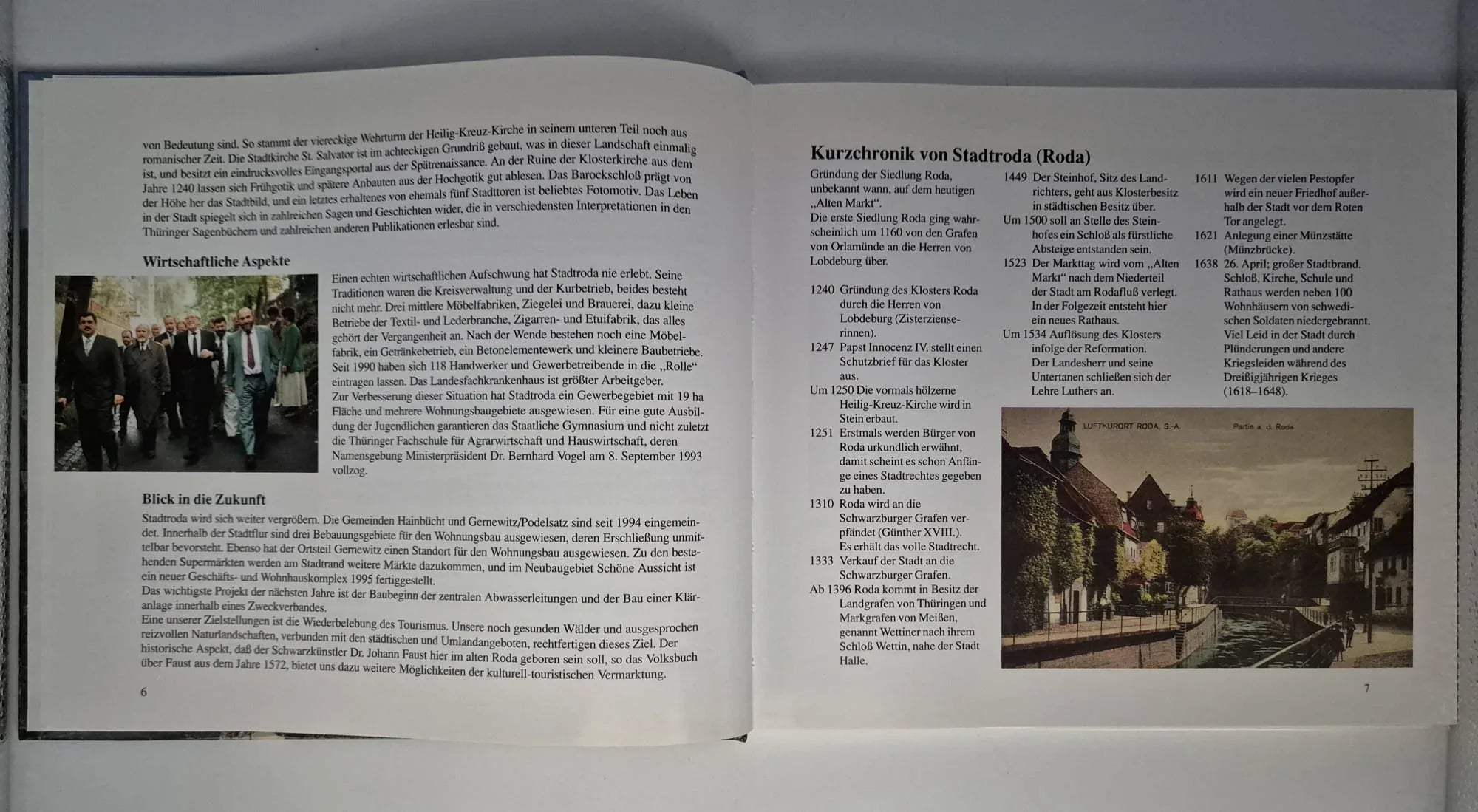 STADTRODA – Geschichten und Geschichte · Aktuelles und Berichte · Bilder, Sagen und Gedichte