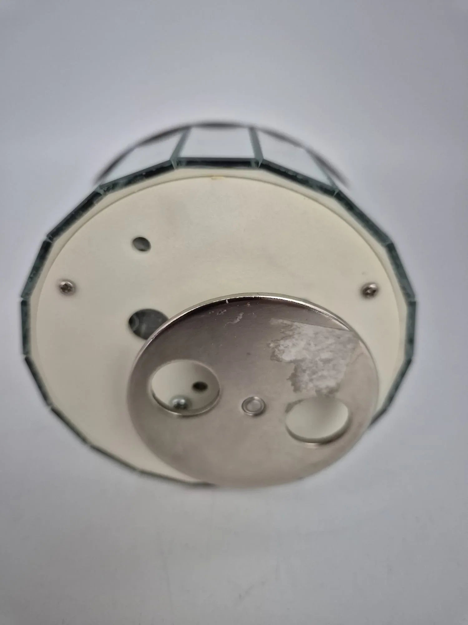 Spieluhr Glas Elefanten mit Spiegelpodest – goldfarben