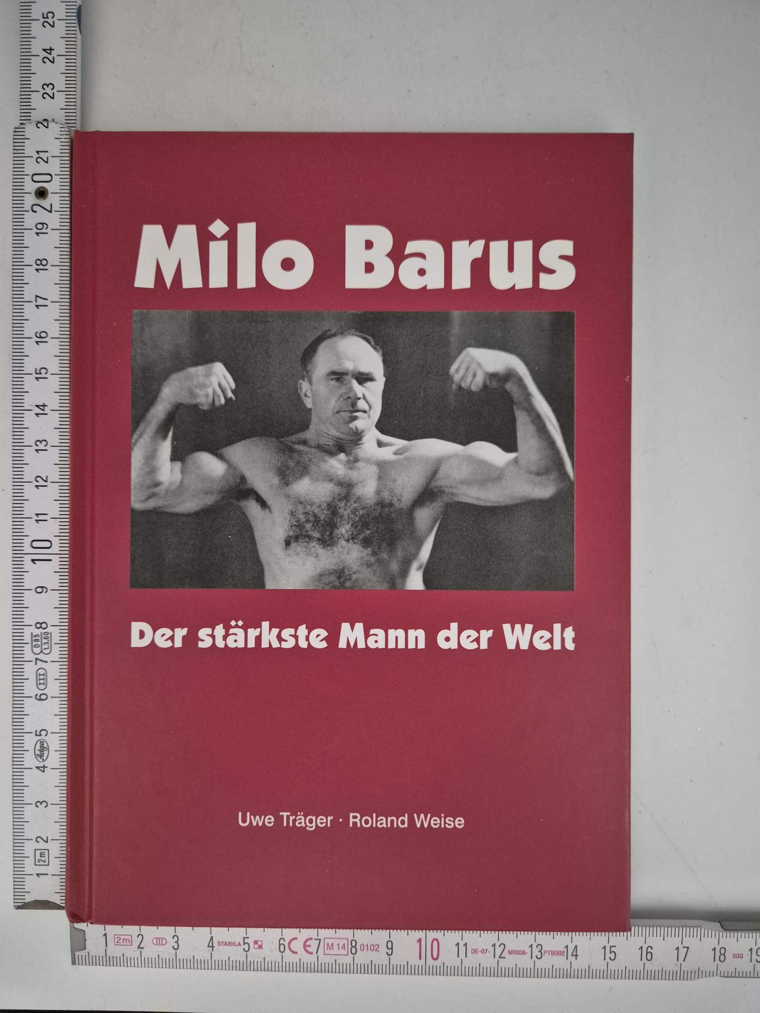 Buch: Milo Barus – Der stärkste Mann der Welt (signiert)
