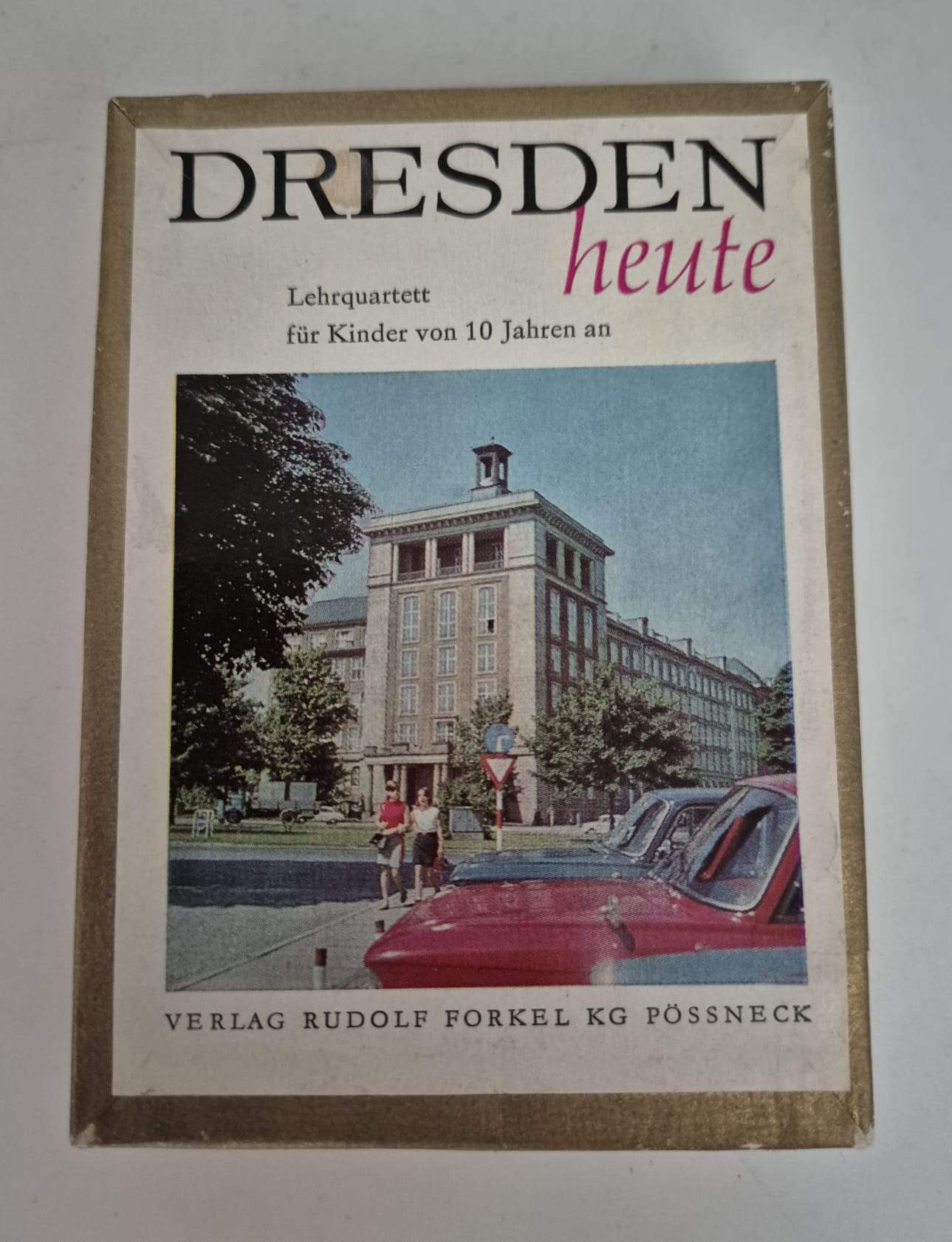 DDR Lehrquartett „Dresden heute“ – Verlag Rudolf Forkel KG Pößneck 1969