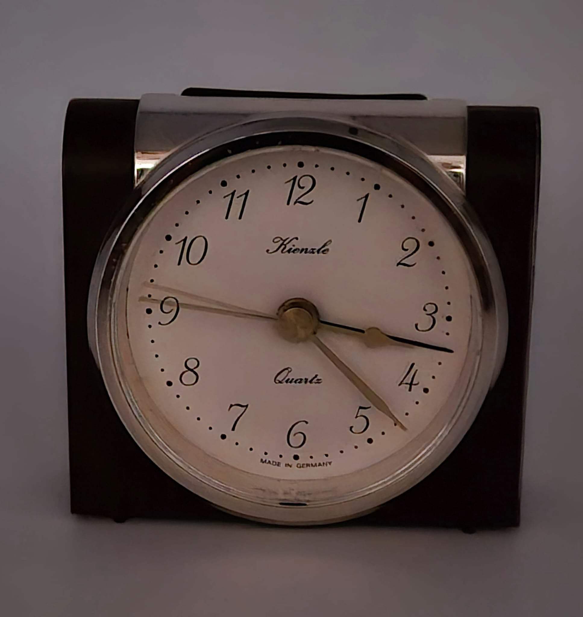 Kienzle Quartz Tischuhr / Reisewecker Vintage „Made in Germany“