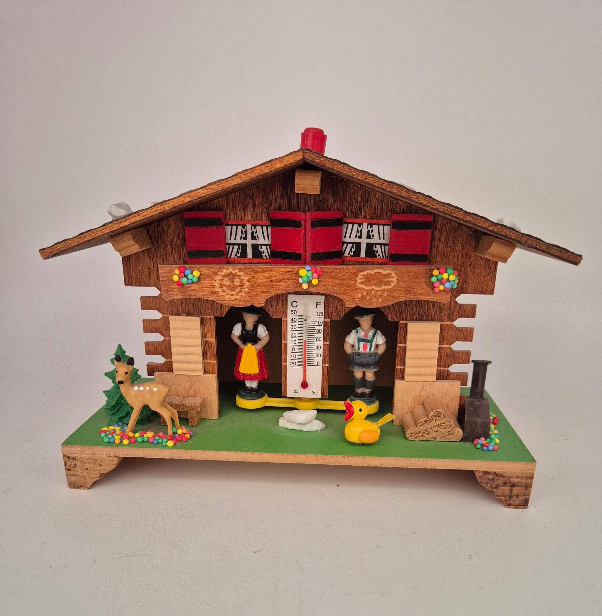Wetterhäuschen / Wetterhaus Alpenstil