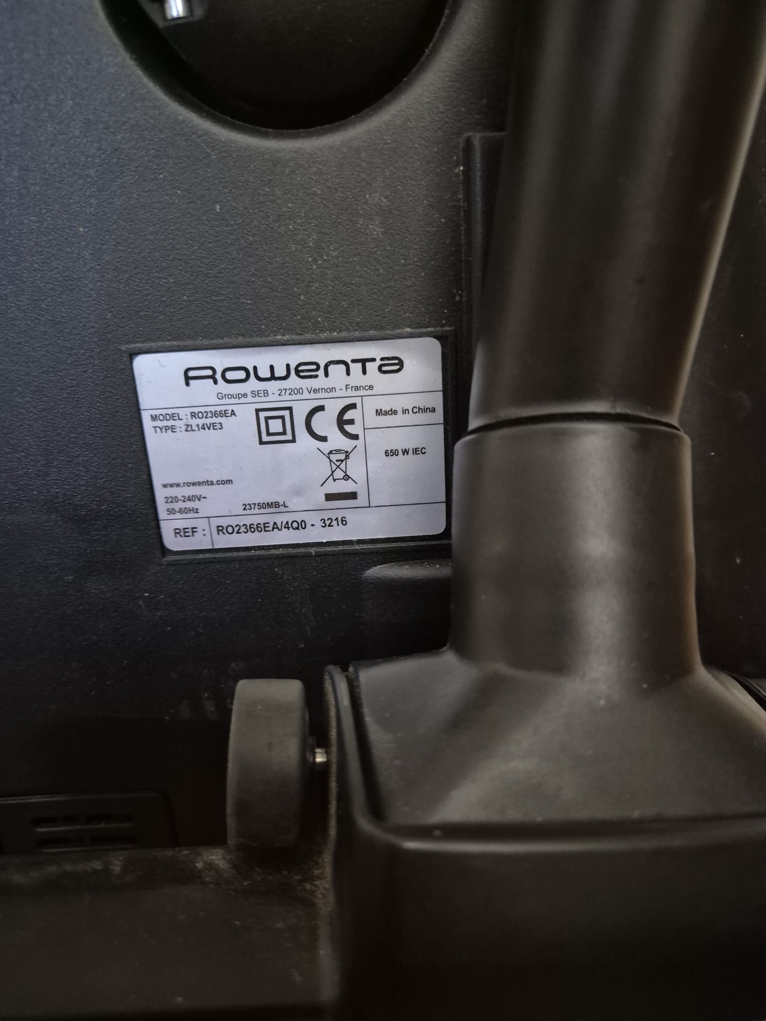 Rowenta Power Space RO2366EA Animal Care Staubsauger