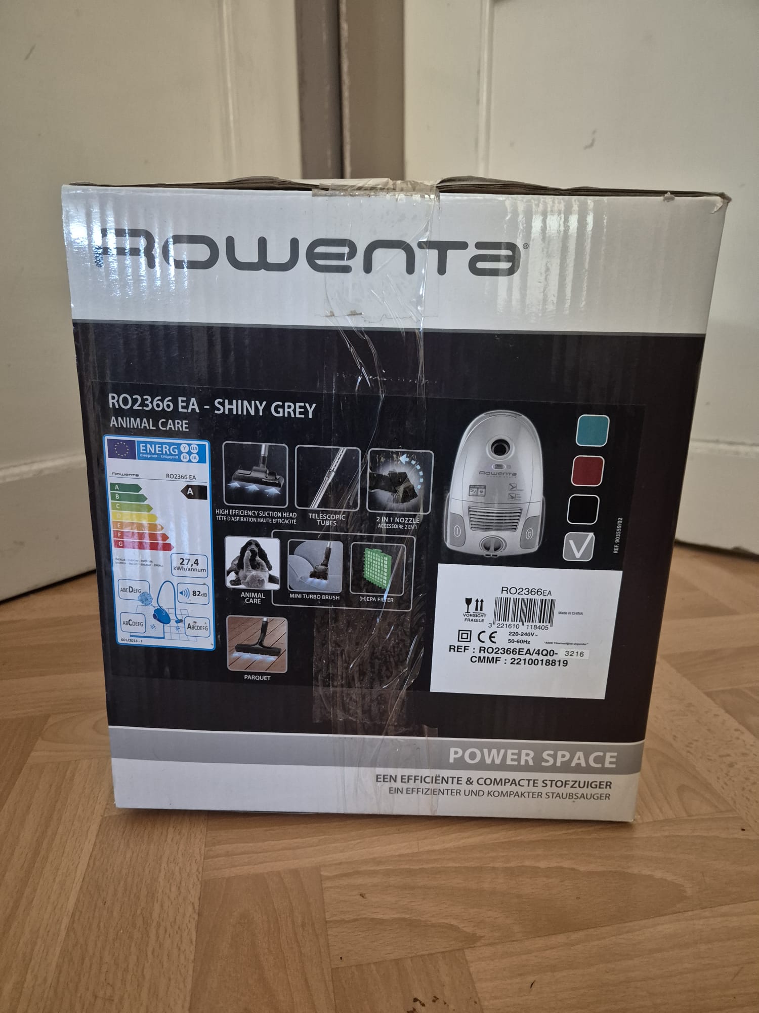 Rowenta Power Space RO2366EA Animal Care Staubsauger