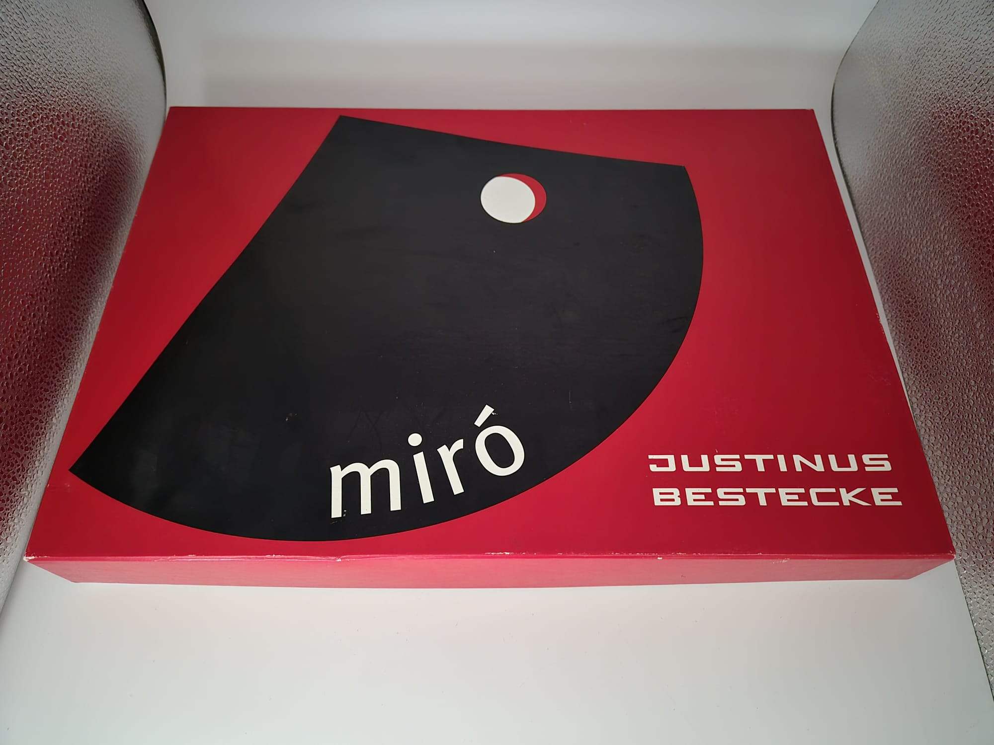 Justinus Miró Menübesteck 24-teilig – Edelstahl 18/10 im Originalkasten