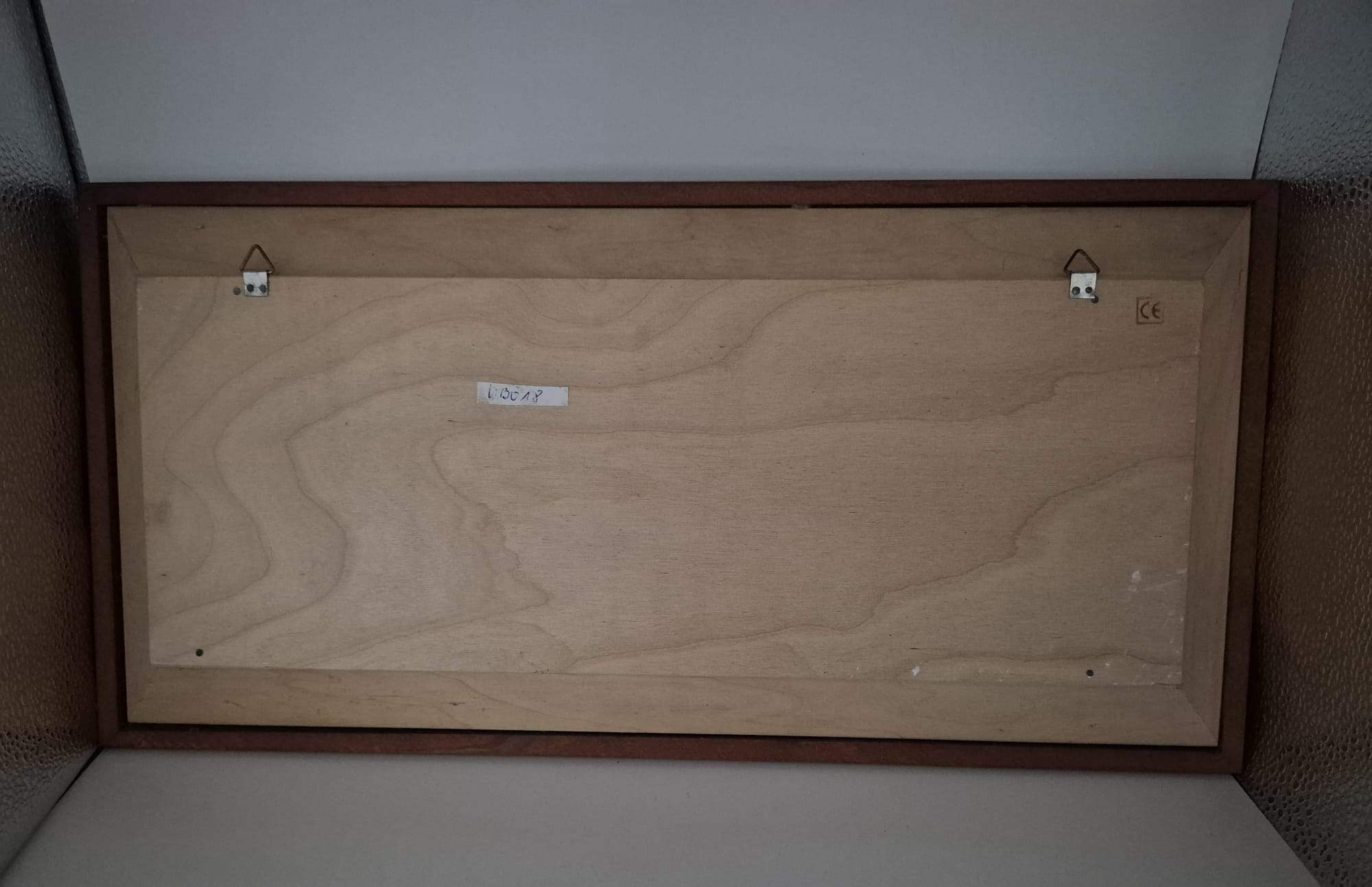 3D-Holzbild Bauernstube / Bauernzimmer – Handgefertigte Wanddekoration