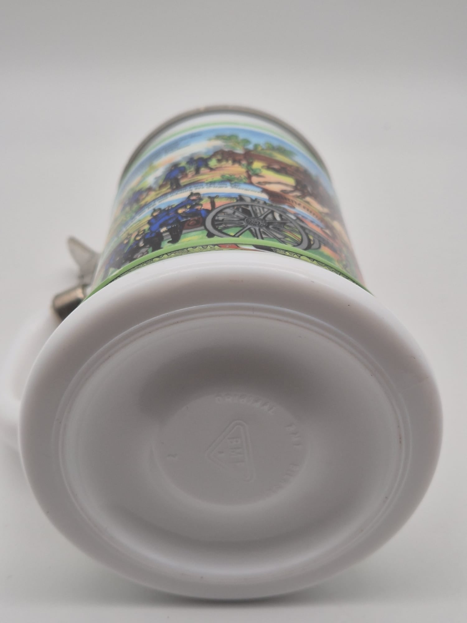 BMF Bierseidel mit Kanonendeckel – Militärmotiv (West Germany)