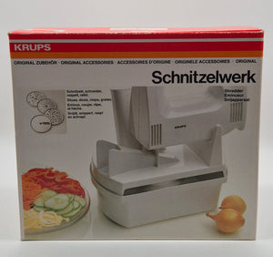 Krups Schnitzelwerk 367-70 – Original Zubehör mit OVP & 4 Edelstahlscheiben