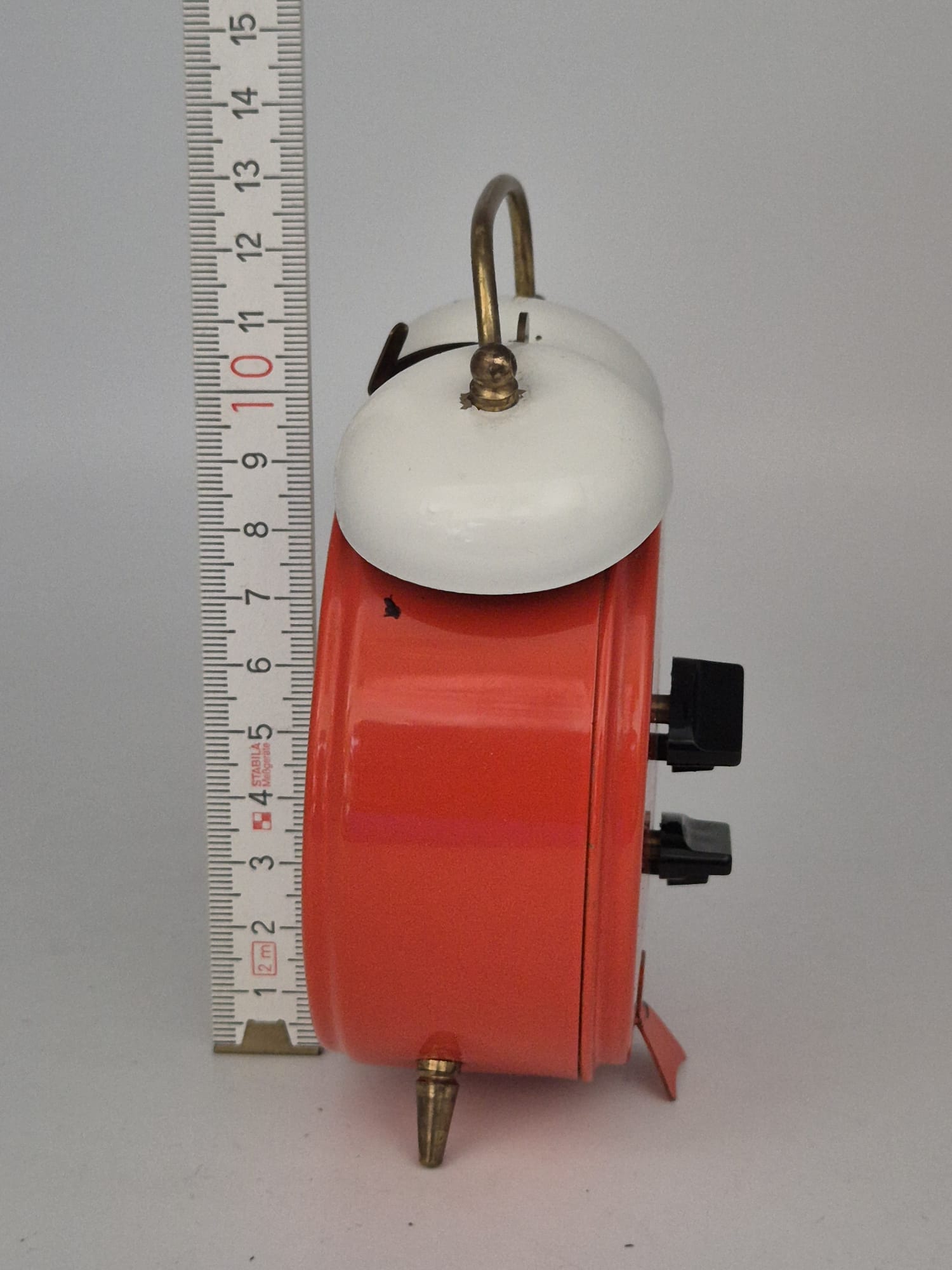 Blessing Kinderwecker Entenmotiv West Germany – mechanischer Doppelglockenwecker