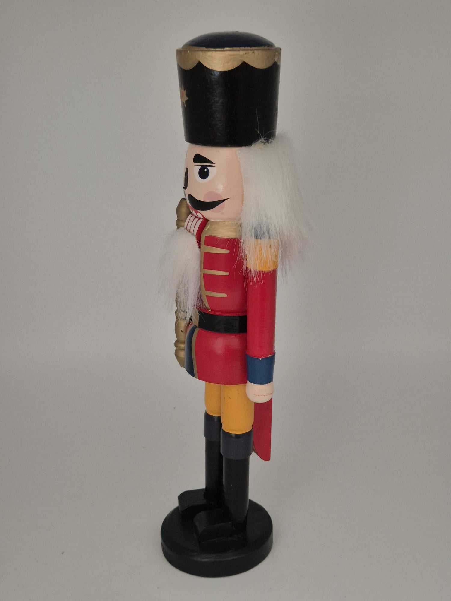 Großer Holz-Nussknacker Soldat ca. 28 cm mit Originalverpackung