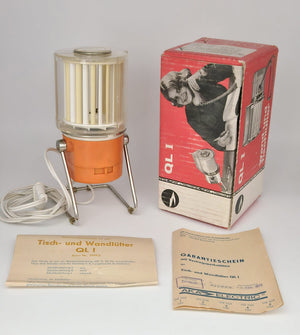 DDR AKA Electric Querstromlüfter QL I – Tisch- und Wandlüfter mit Originalverpackung