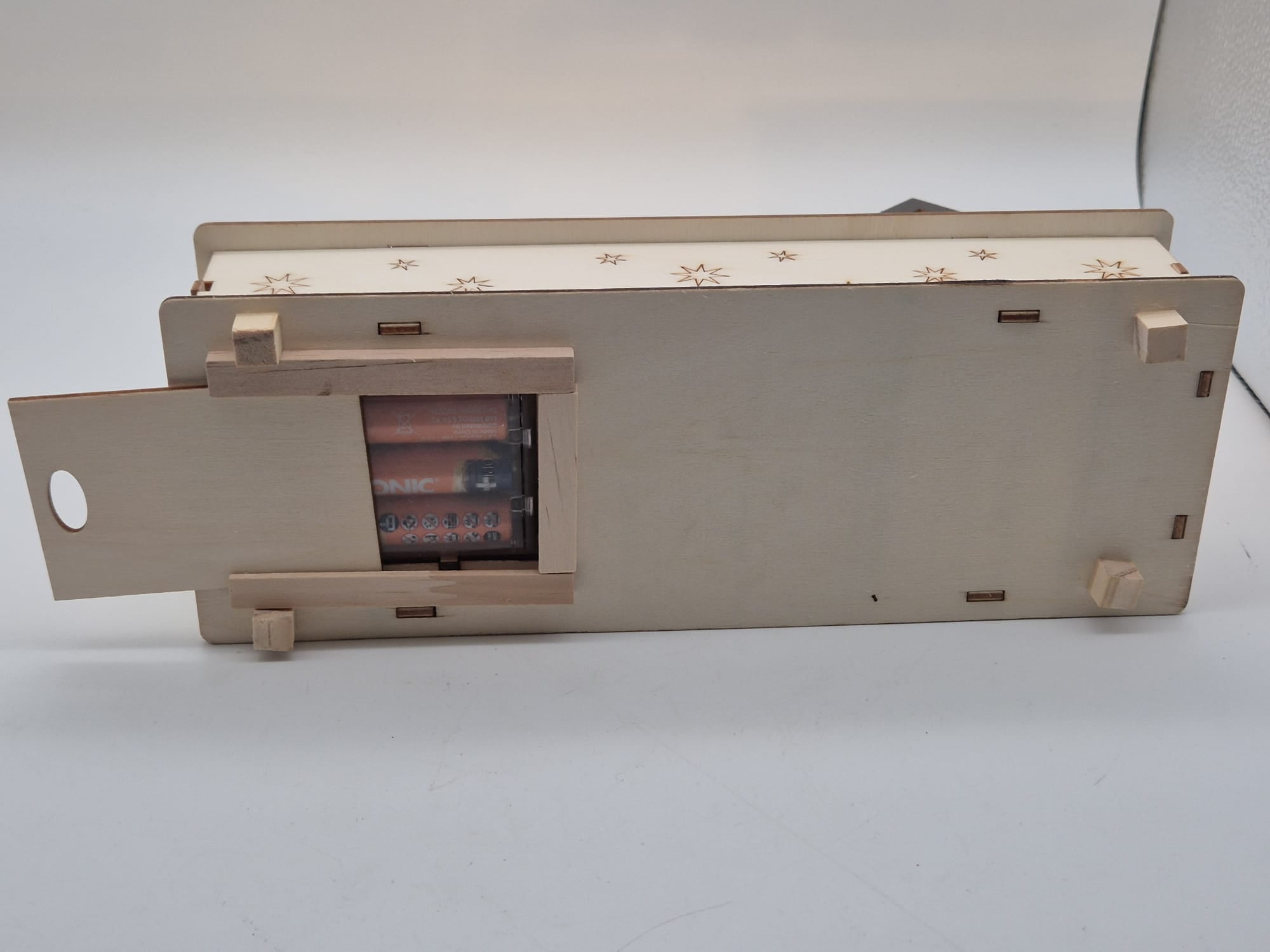 LIVARNO home LED-Weihnachtsdorf / LED-Dekohaus aus Holz HG07886C mit Beleuchtung