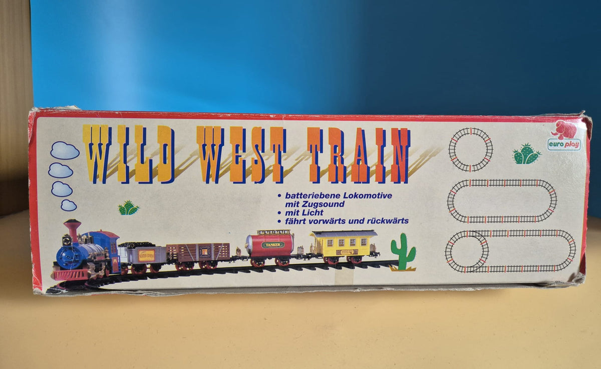Euro-Play Wild West Train – elektrische Western-Eisenbahn mit Licht & Sound