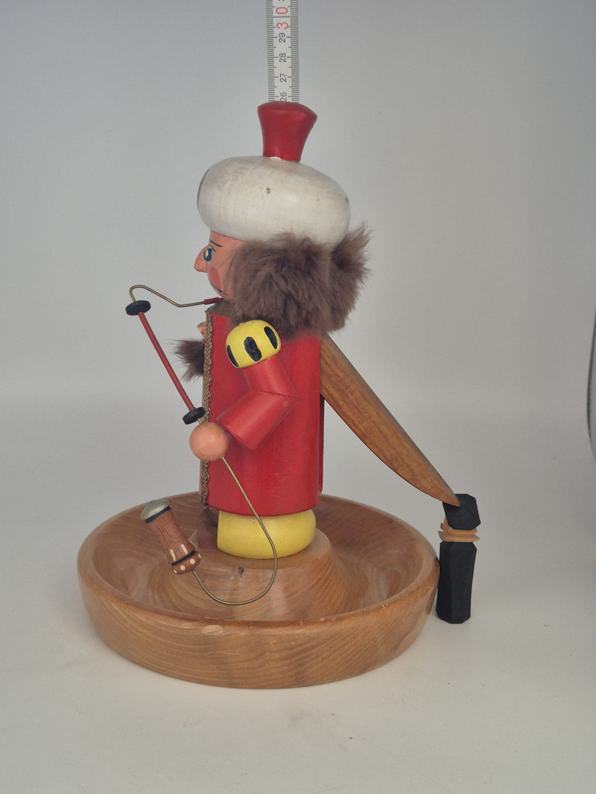 Alter Nussknacker Sultan aus Holz – ca. 26 cm