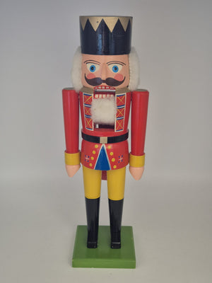 Großer Nussknacker Soldat aus Holz – ca. 35 cm