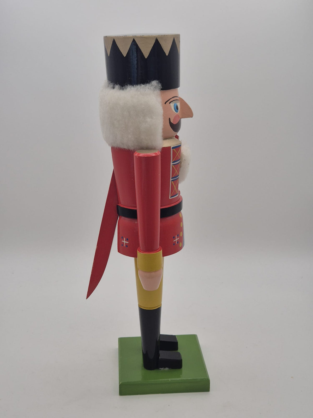 Großer Nussknacker Soldat aus Holz – ca. 35 cm