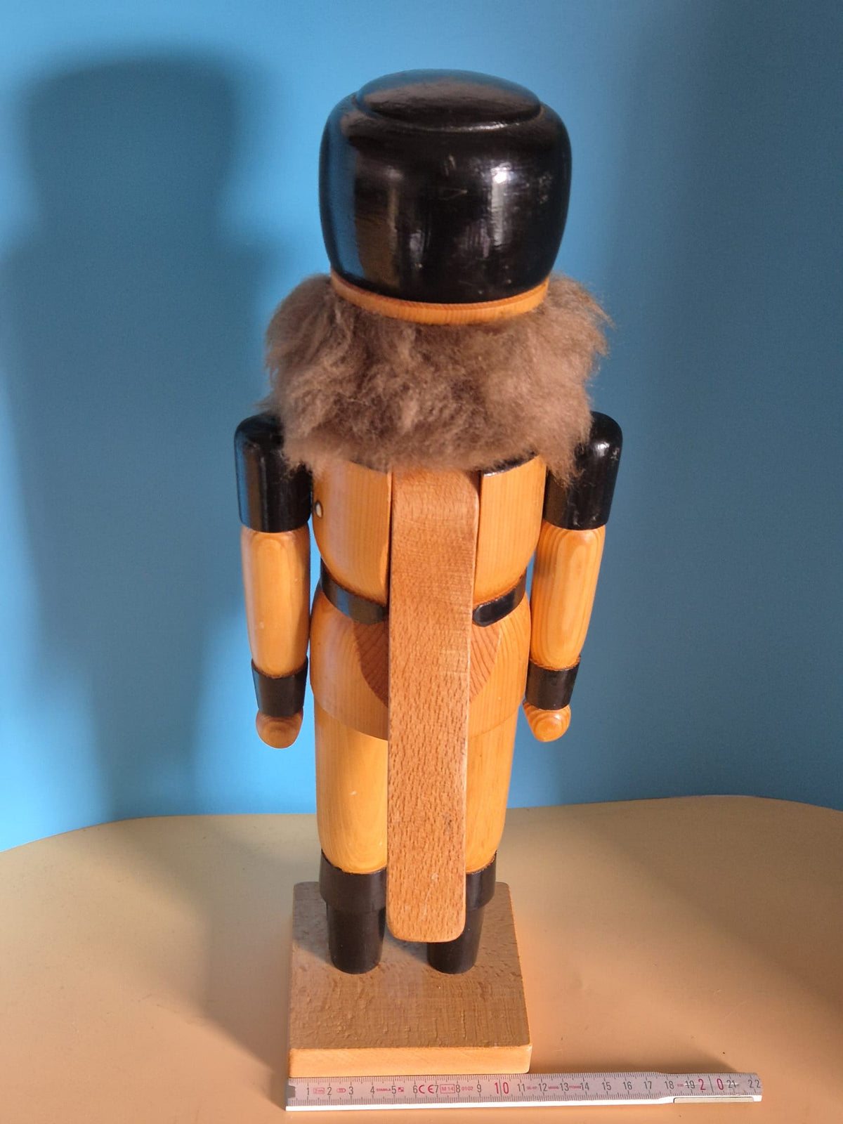 Großer Nussknacker Soldat aus Holz – ca. 46 cm