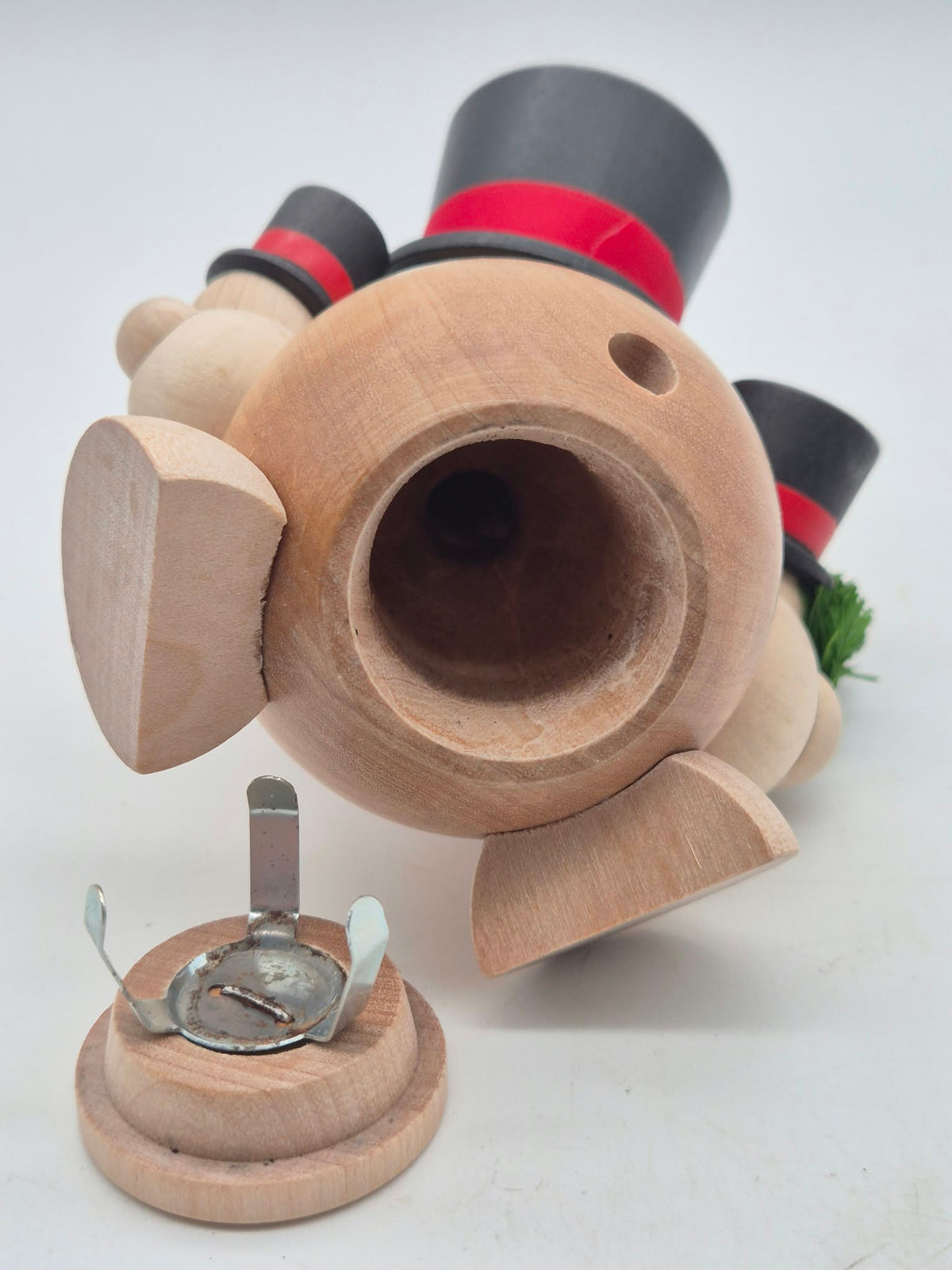 Seiffener Volkskunst Cool-Man Trio – Kugel-Räucherfigur – Erzgebirge – OVP