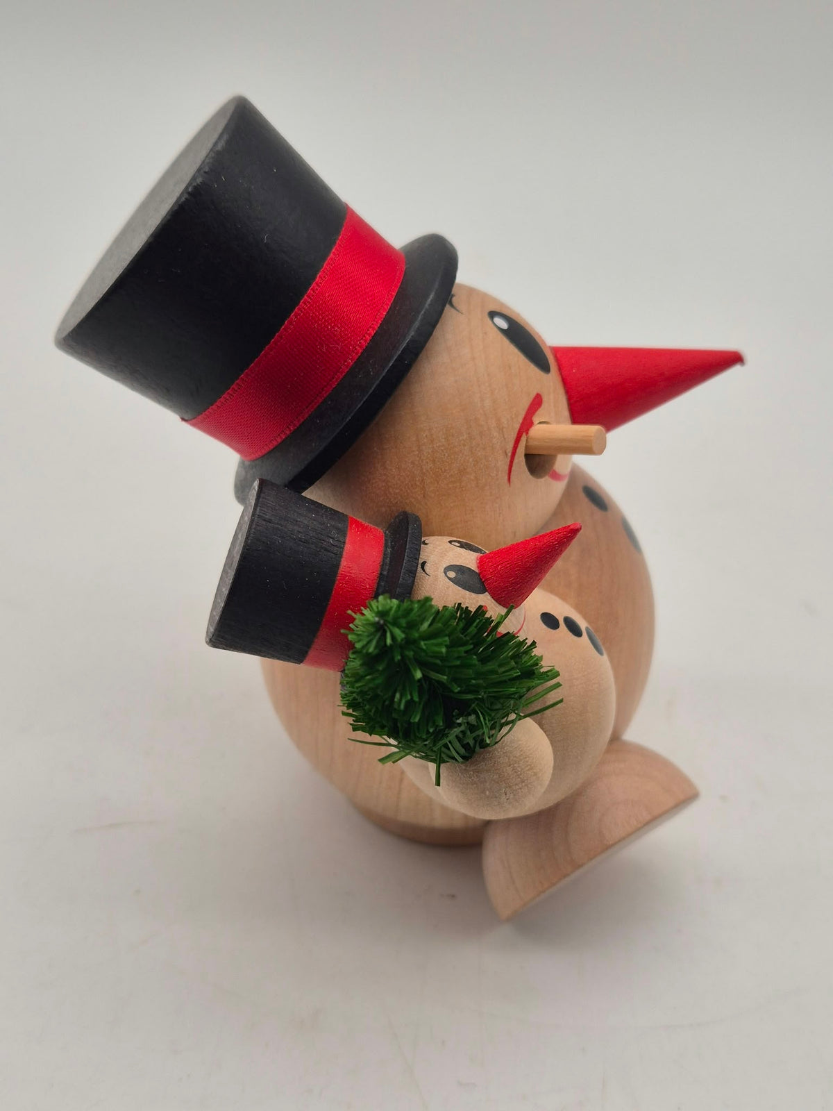 Seiffener Volkskunst Cool-Man Trio – Kugel-Räucherfigur – Erzgebirge – OVP
