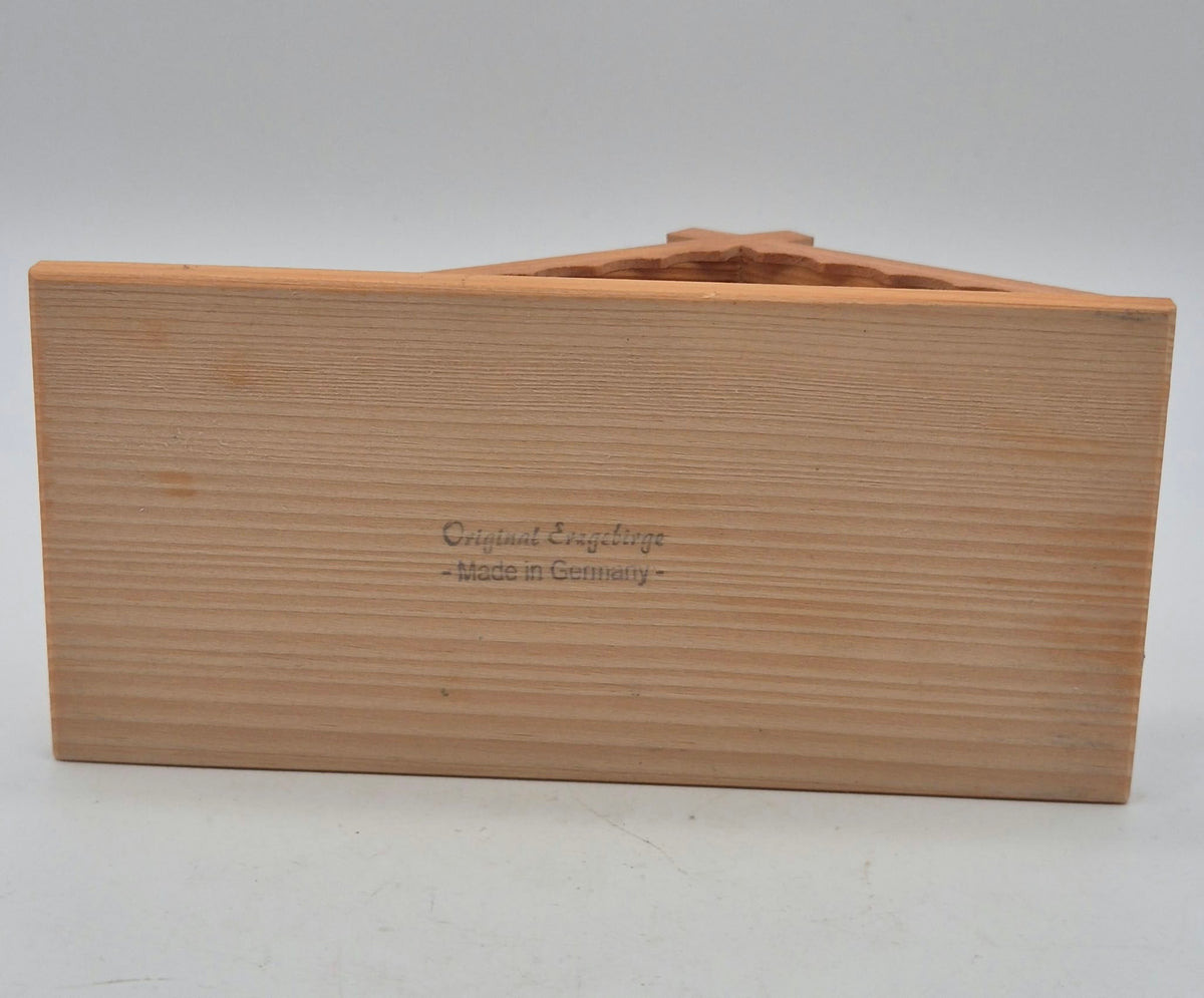 Räucherhaus Berghütte aus Holz – Original Erzgebirge – ca. 8,5 cm